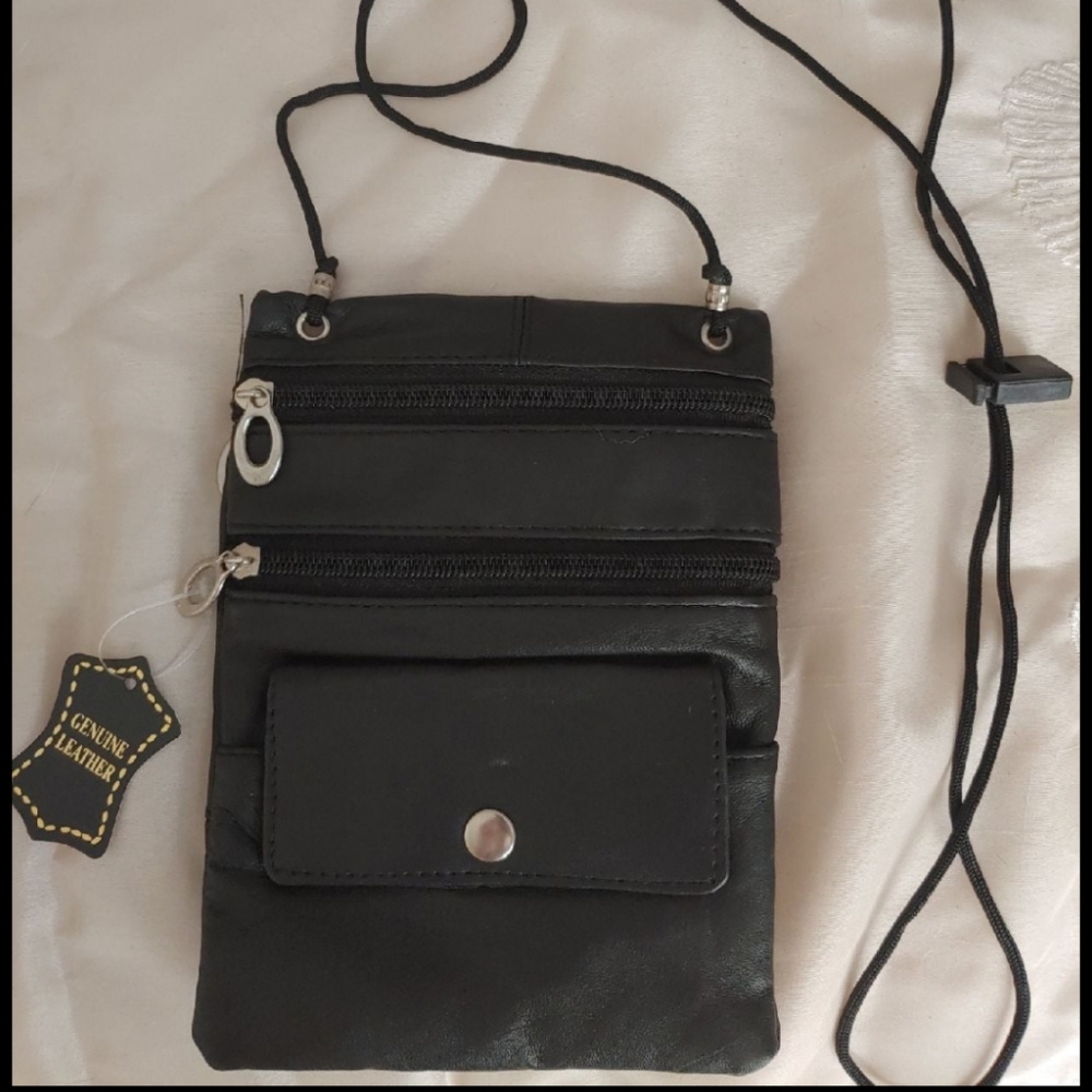 Genuine leather crossbody bag/purse
